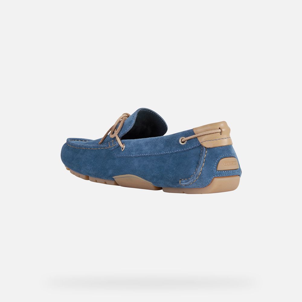 Mocassin Geox Melbourne - Bleu - Homme 845791-YNI